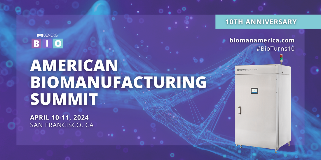 Cryometrix at the 2024 American Biomanufacturing Summit